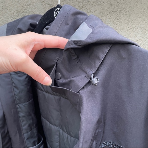 Patagonia men’s insulated size small snow jacket with snow bib - Picture 8 of 16